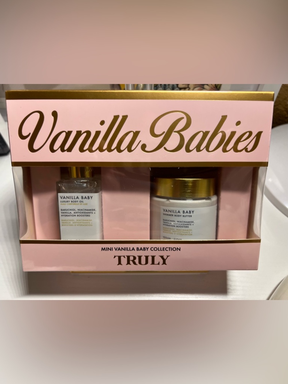 TRULY BEAUTY Vanilla Babies Mini Vanilla Baby Body Care Collection